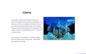 ZZS Consulting Website